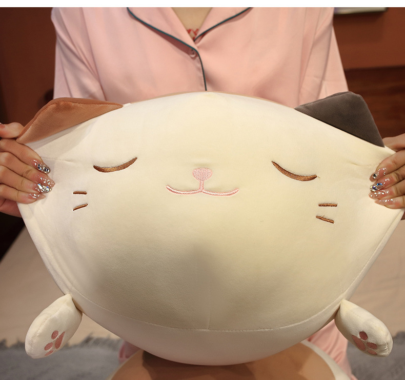 可爱趴款懒猫公仔毛绒玩具胖胖猫团子抱枕布娃娃礼物网红创意玩偶