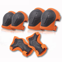 厂家批发儿童轮滑护具六件套装运动头盔护具滑板溜冰护具护膝护肘