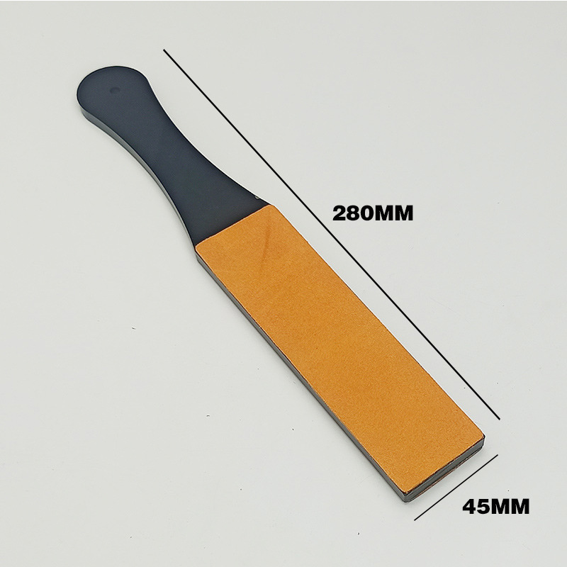 3mm牛皮荡刀板研磨抛光工具磨刀片去毛刺双面荡刀布皮条