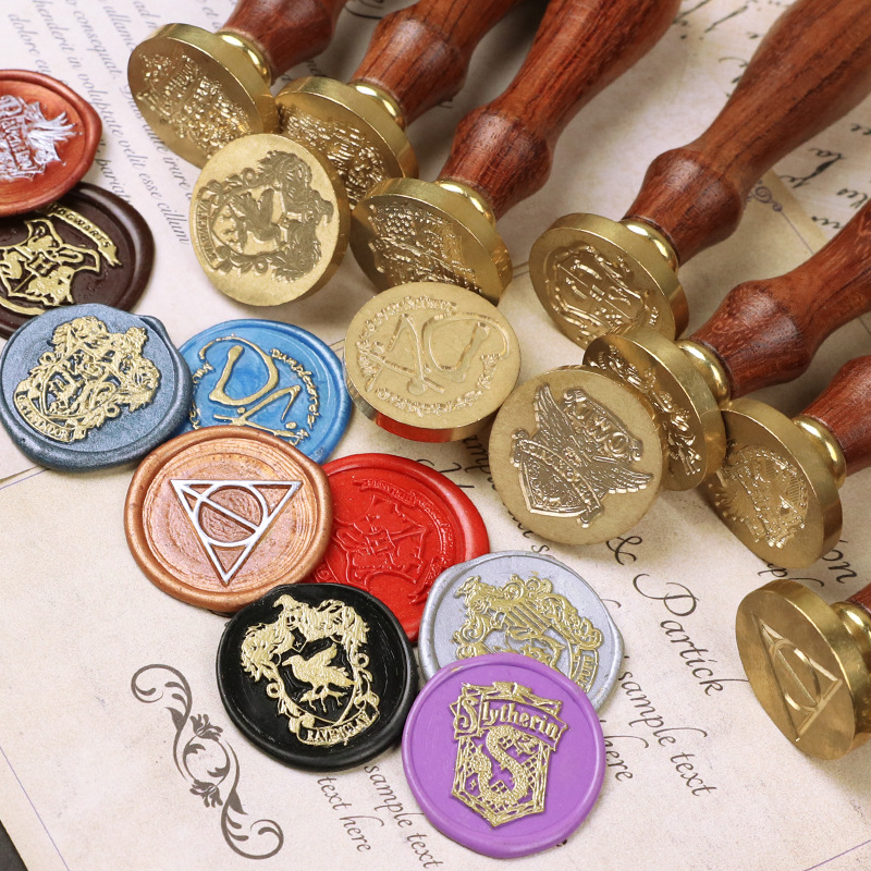 火漆印章头哈利波特魔法阵文艺印章 复古礼盒封蜡印章头 厂家直供