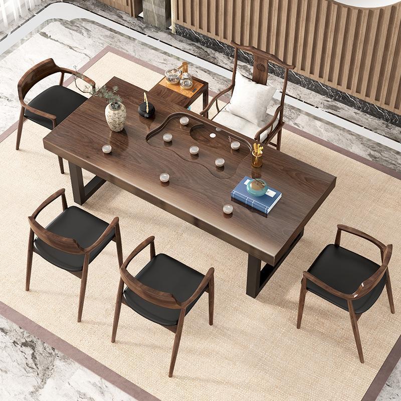 0成交4张相似会议桌长桌简约现代简易办公桌子培训接待洽谈室长条钢架