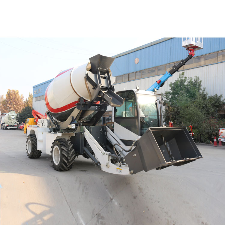 宇洋2方小型搅拌车 混凝土自动上料搅拌车