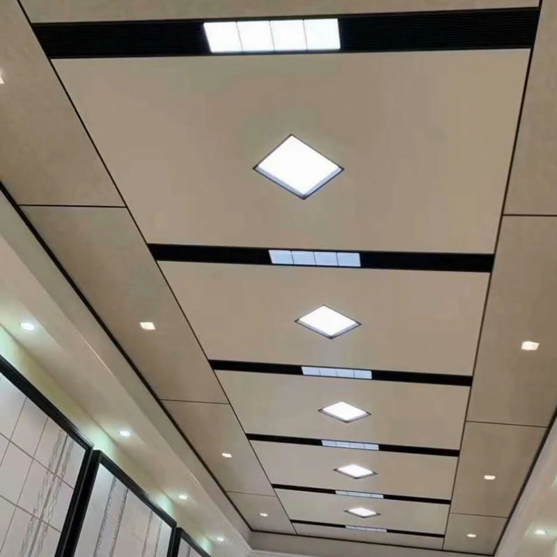蜂窝板吊顶大板集成吊顶线条办公室学校厨房商场卫生间天花板客厅