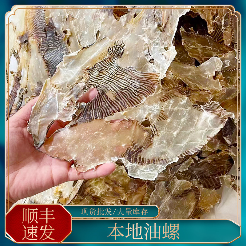 油螺片 响螺片螺肉水产海鲜干货 海螺片鲍螺片干 散装批发代发