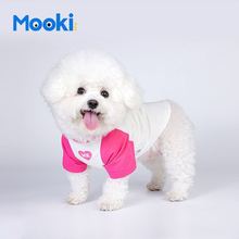 mookipet泰迪狗狗衣服小型犬春季新款比熊博美雪纳瑞猫咪春秋款