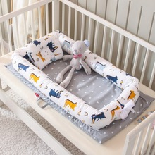 婴儿床中床床上批发小床旅行仿生新生儿防压便携式可折叠宝宝初bb