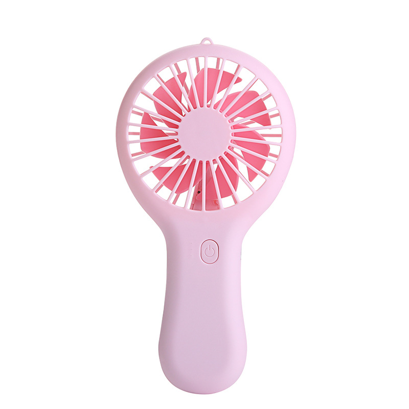 Cross-Border New Arrival Creative Mini Handheld Small Rechargeable Fan Gift Logo Desktop Portable Pocket Handheld Fan