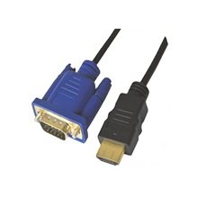 工厂HDMI转VGA高清转换HDMI TO VGA电脑笔记本电视连接线无网无环