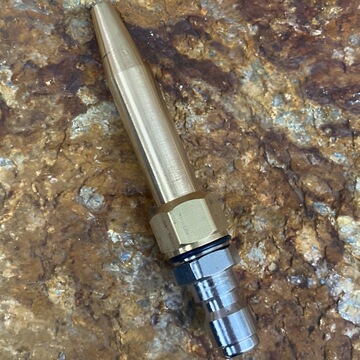 1/4超高压洗车机快插水枪喷头喷咀喷嘴扇形快速接清洗机枪头配件