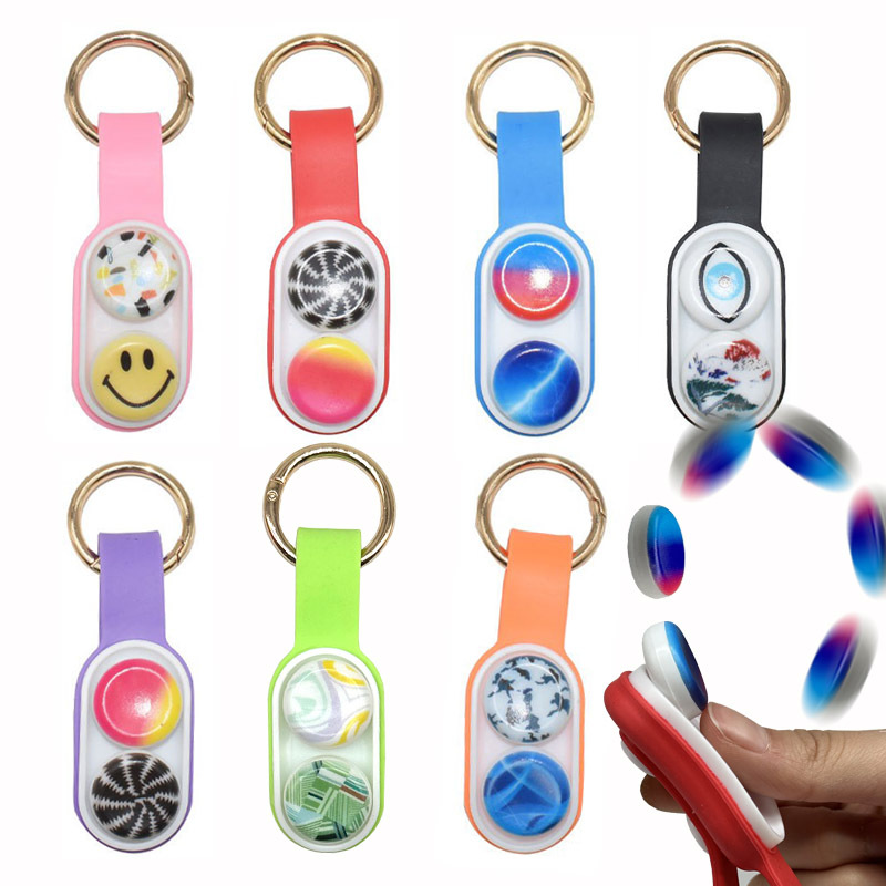 Cross-Border New Arrival Poppuck Elastic Pressing Finger Decompression Toy Silicone Pop-up Magnetic Suction Magnetic Buckle Decompression Play