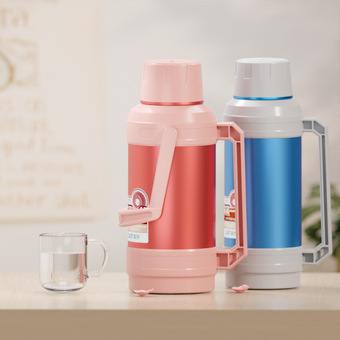 嘉特保温热水瓶学生宿舍家用不锈钢真空玻璃内胆暖瓶大容量保温壶