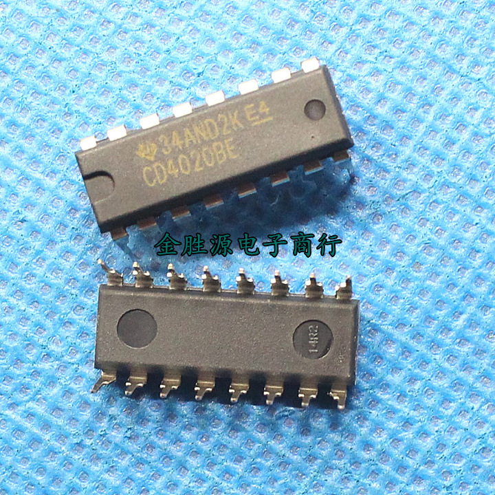 原装cd4020be cd4020 dip14 直插 二进制计时器 逻辑芯片 ic-阿里巴巴