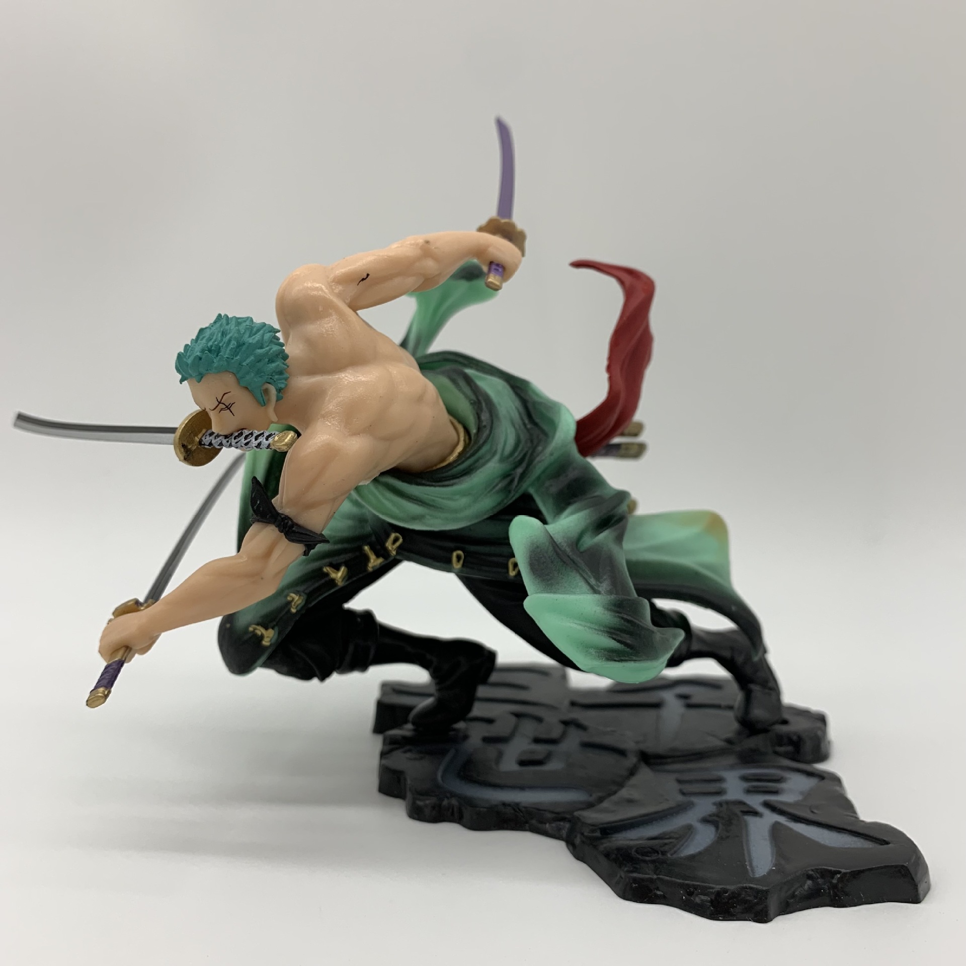 海贼王三千世界索隆小号阿修罗三刀流模型手办摆件雕像 袋装批发