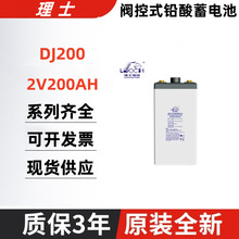 理士蓄电池DJ200 2V200AH 计算机应用 消防应急 铁路 光伏发电