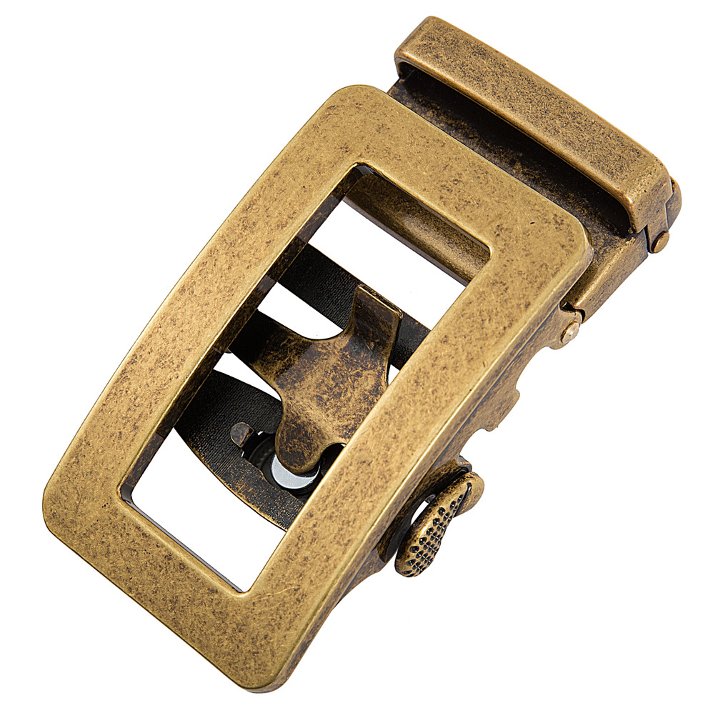 新款镂空锌合金扣 男士腰带扣头皮带扣东莞自动扣头ly25-0828