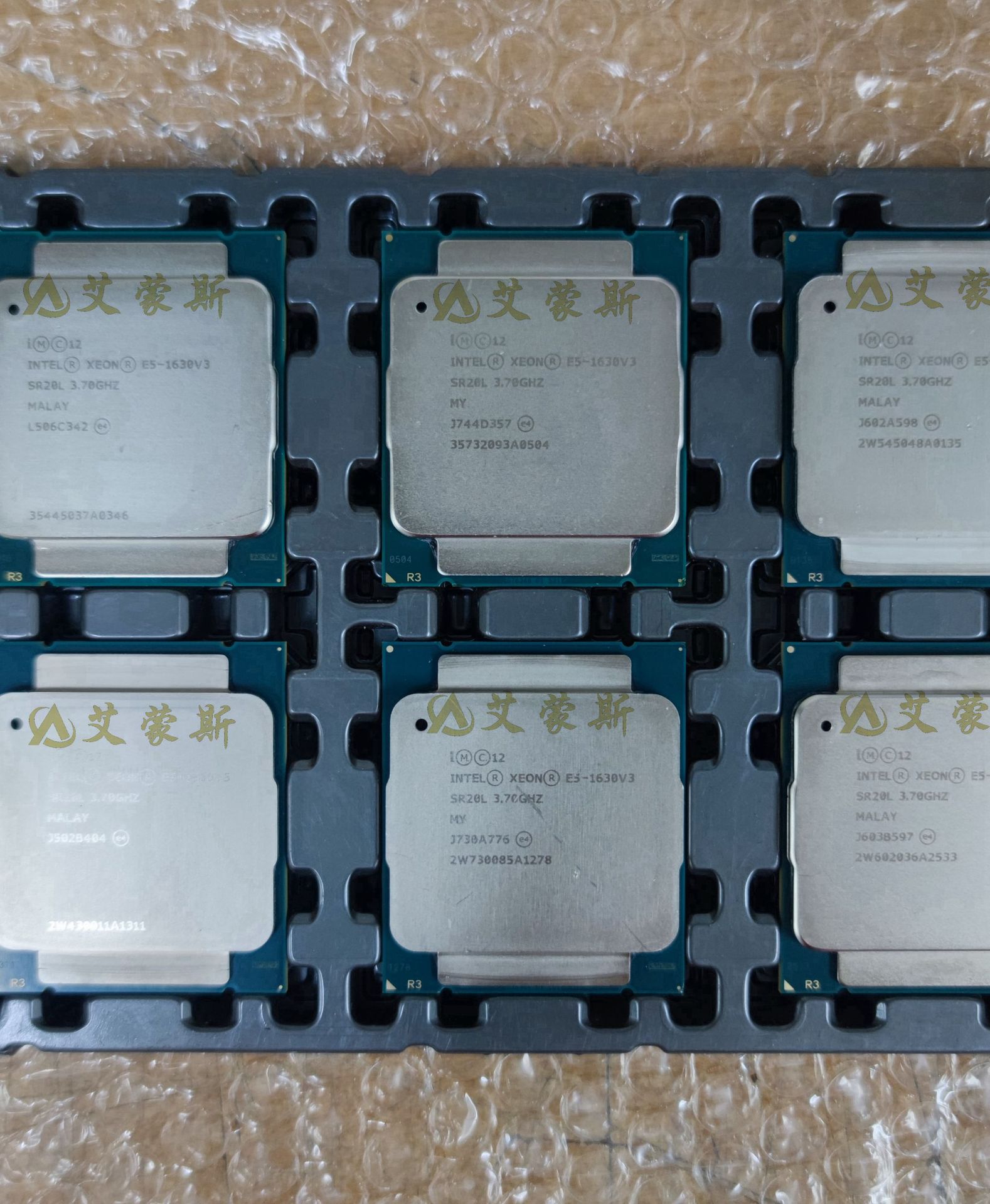 至强 处理器 e5-1630v4 10m 高速缓存 适用于服务器 sr2pf