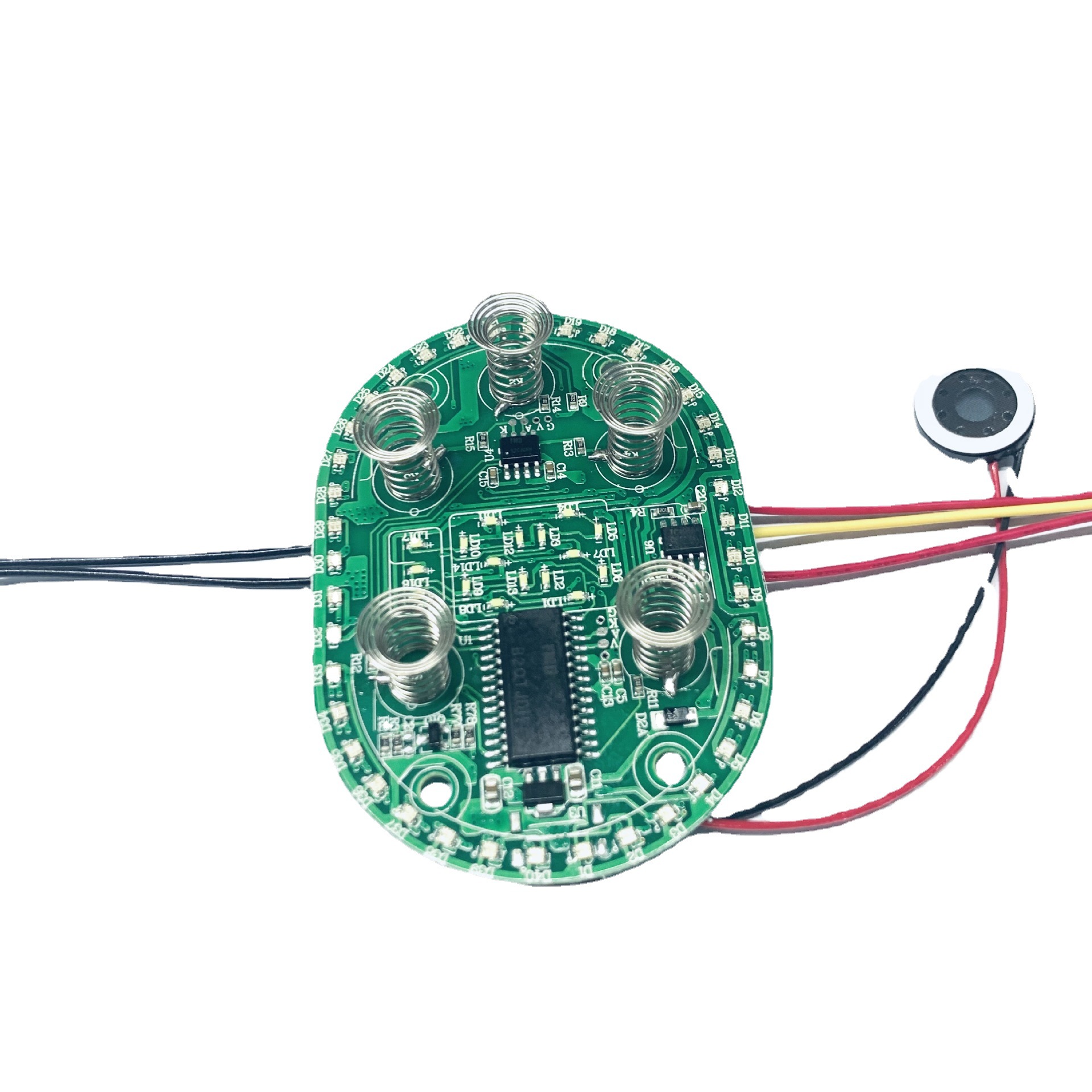 微电流智能ems脉冲护膝按摩仪器pcba方案开发护膝控制器线路主板