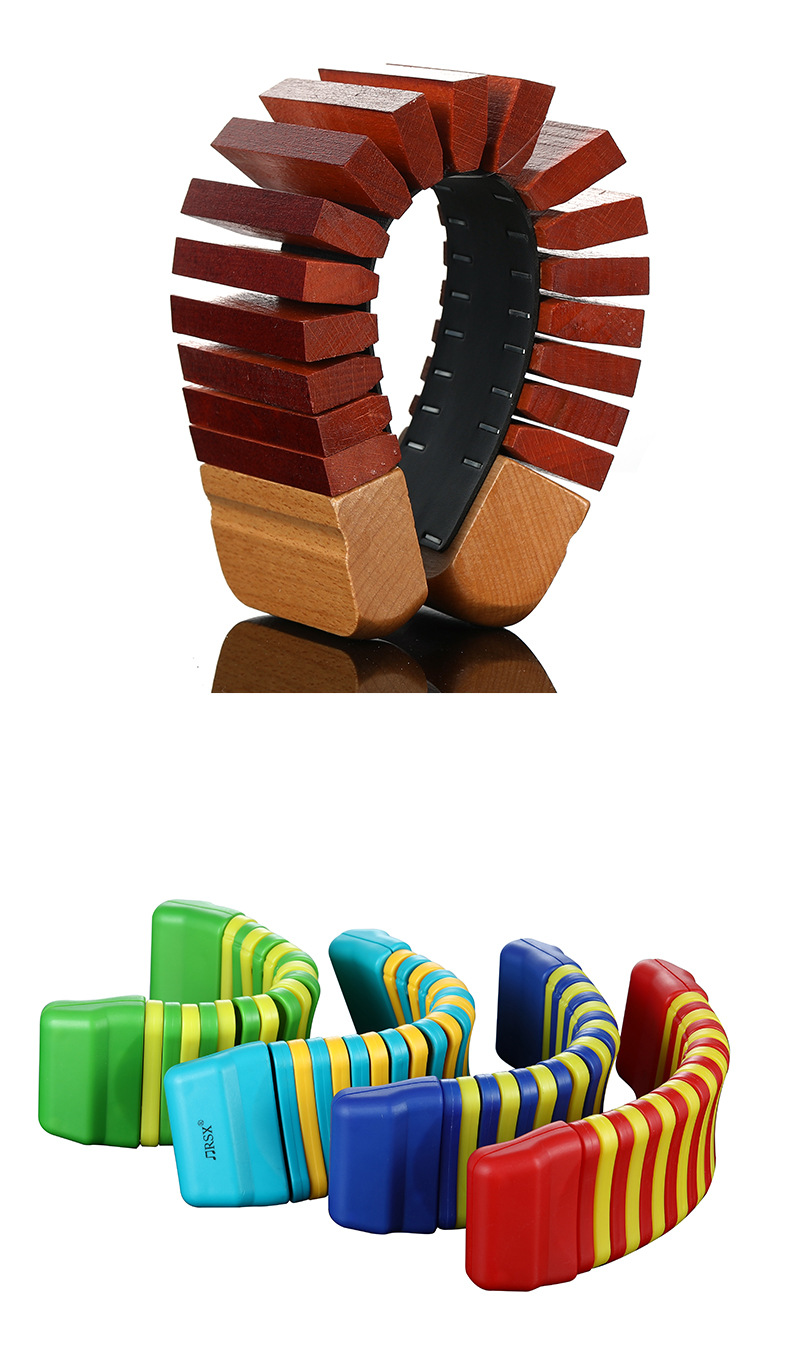 塑料齿木 多种颜色齿木 厂家供应打击乐器 奥尔夫早教玩具p15-1