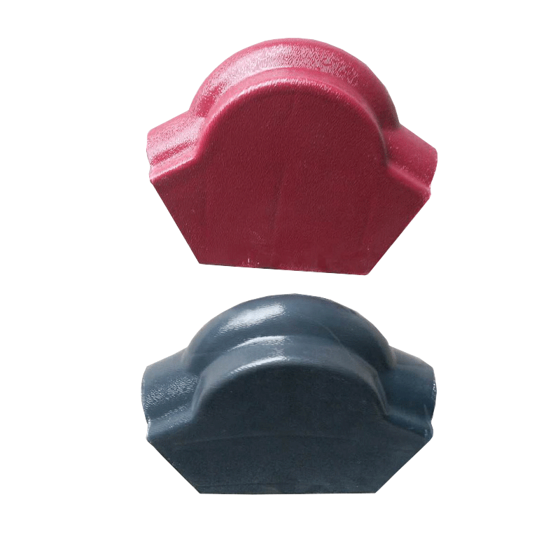 厂家批发 封头瓦 正脊瓦堵头别墅屋面瓦筒脊末