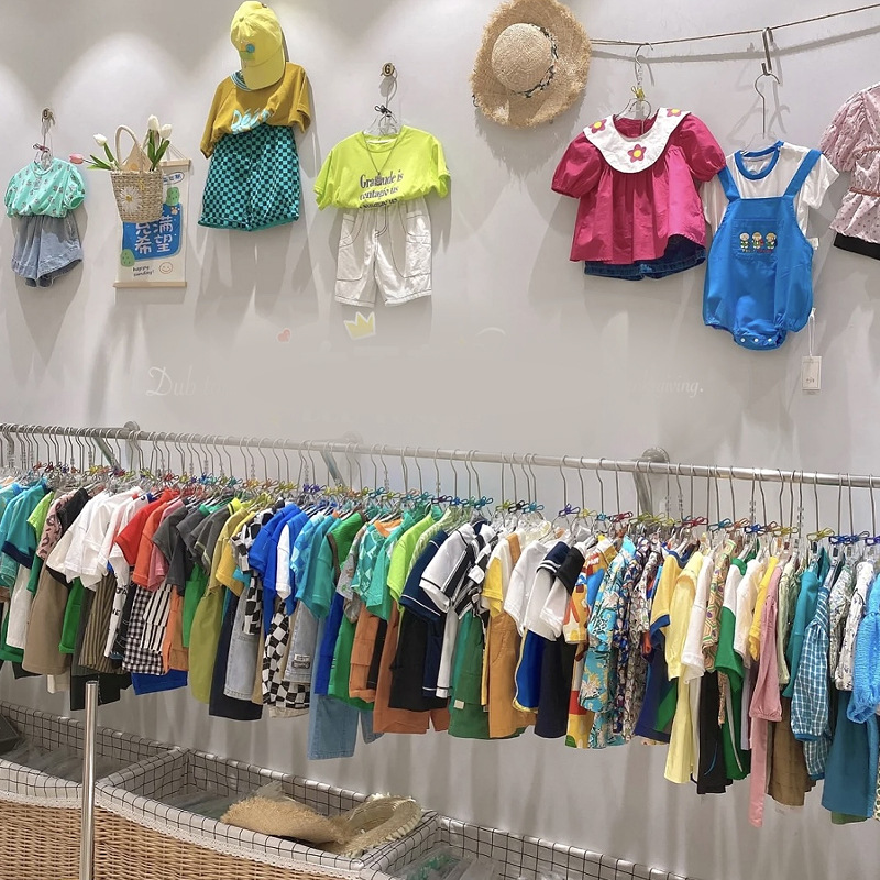 巴拉巴拉童装品牌折扣潮范夏装休闲混批杂款清仓广州童装批发货源