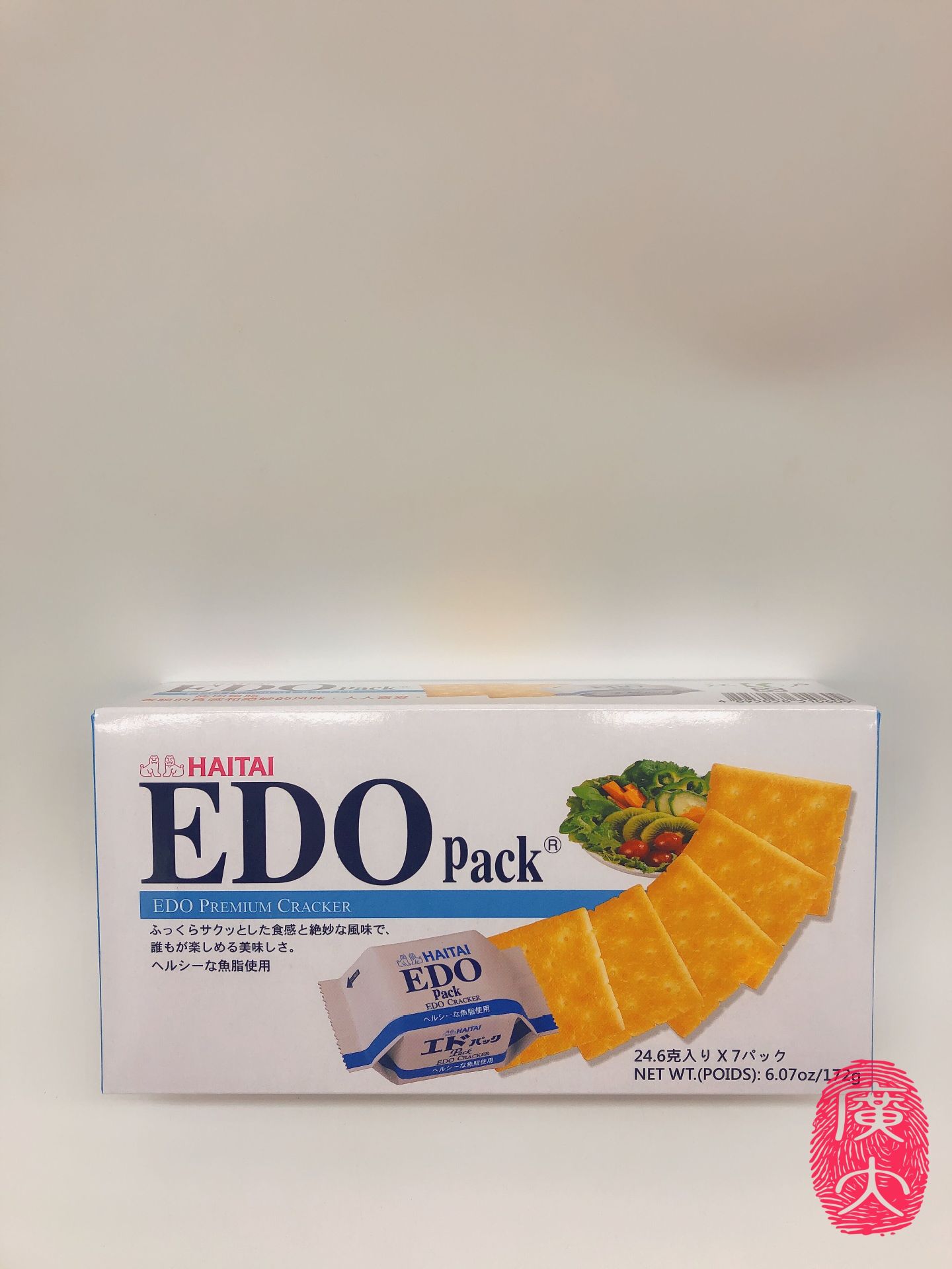 韩国网红进口edo pack苏打饼干原味薯仔芝士苏打多个口味休闲零食