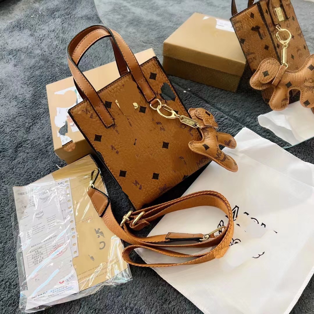 Summer New M Mini Tote Bag Special-Interest Design Music Scores Bag Internet Hot Shoulder Crossbady Handbag