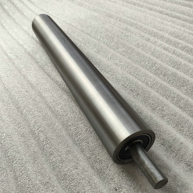 传送带滚筒轮皮带输送机输送带配件全套滚轴托辊流水线主动轴滚轮