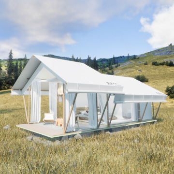 户外帐篷野营帐篷屋露营民宿度假营地钢结构酒店轻奢野奢帐篷房