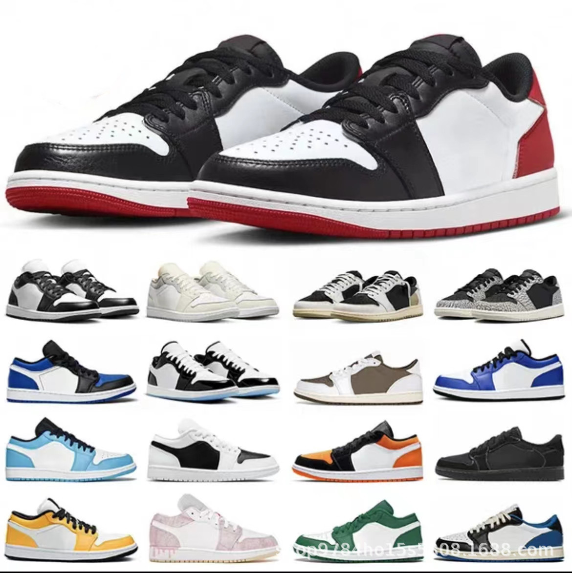 纯原aj1黑白熊猫sb dunk低帮倒钩男女百搭板鞋运动鞋篮球鞋莆田鞋