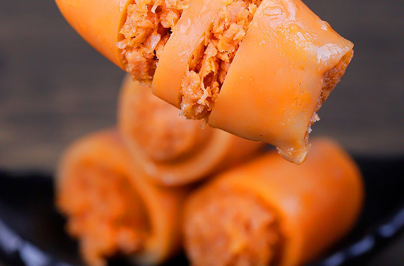 即食鱿鱼仔真鱼籽真空独立包装带真籽鱿鱼仔原味香辣网红休闲零食