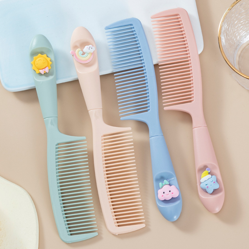 Cartoon Series Cartoon 6010 Hairdressing Comb Comb Massage Comb Air Cushion Comb Straight Comb