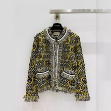 荷兰直邮 gucci/古驰男士混色条纹羊毛衫套头毛衣 _找