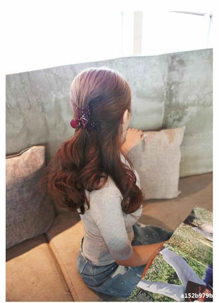 爪子可爱发卡头发冲凉百搭扎发饰品新款成人发饰顶夹爪夹发抓掐子