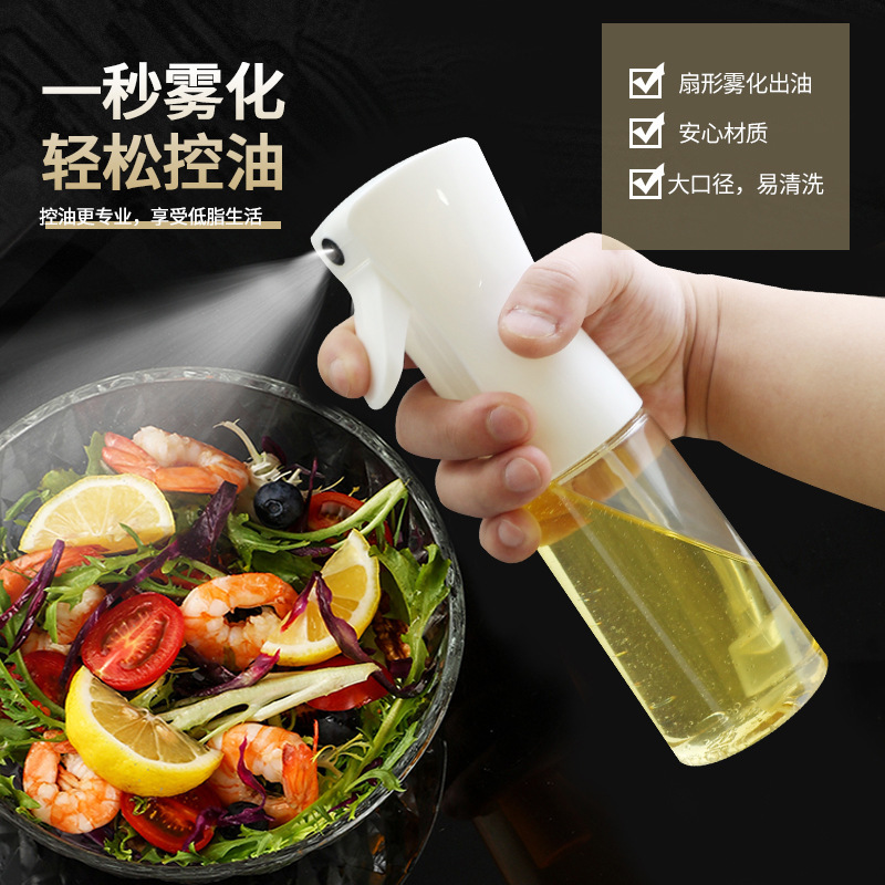 fuel injector spray cooking oil spray bottle air fryer oil dispenser kitchen glass olive oil sprinkling can mist