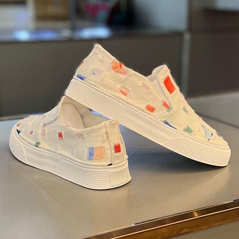 男鞋夏季新款帆布鞋布面百搭透气时尚休闲鞋懒人一脚蹬低帮板鞋潮