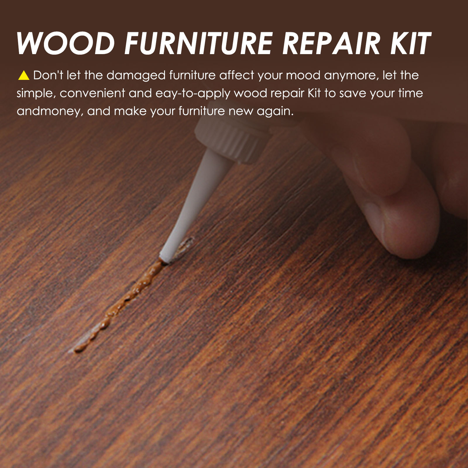 Jue-Fish Wooden Furniture Repair Kit Furniture Beauty Repair Material Repair Fade Polish Set