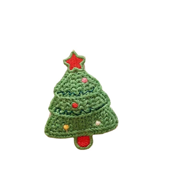 New Christmas Decoration Clip Headdress Hair Ball Hairpin Snowman Christmas Tree Side Clip Hairpin Female Christmas Hat Hair Accessories