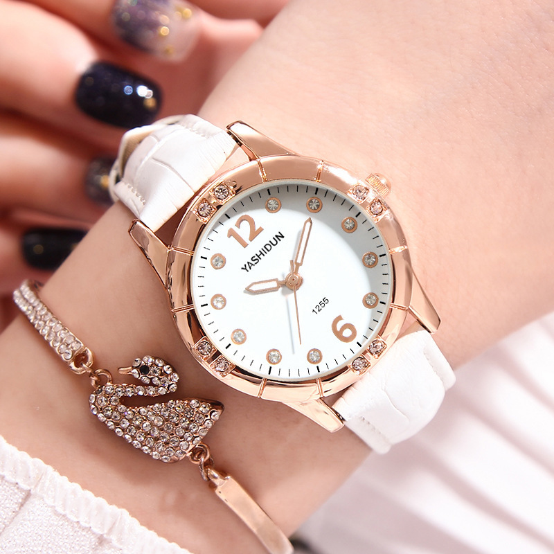 抖音同款女士手表网红女表气质外贸手表女学生手表简约时尚石英表