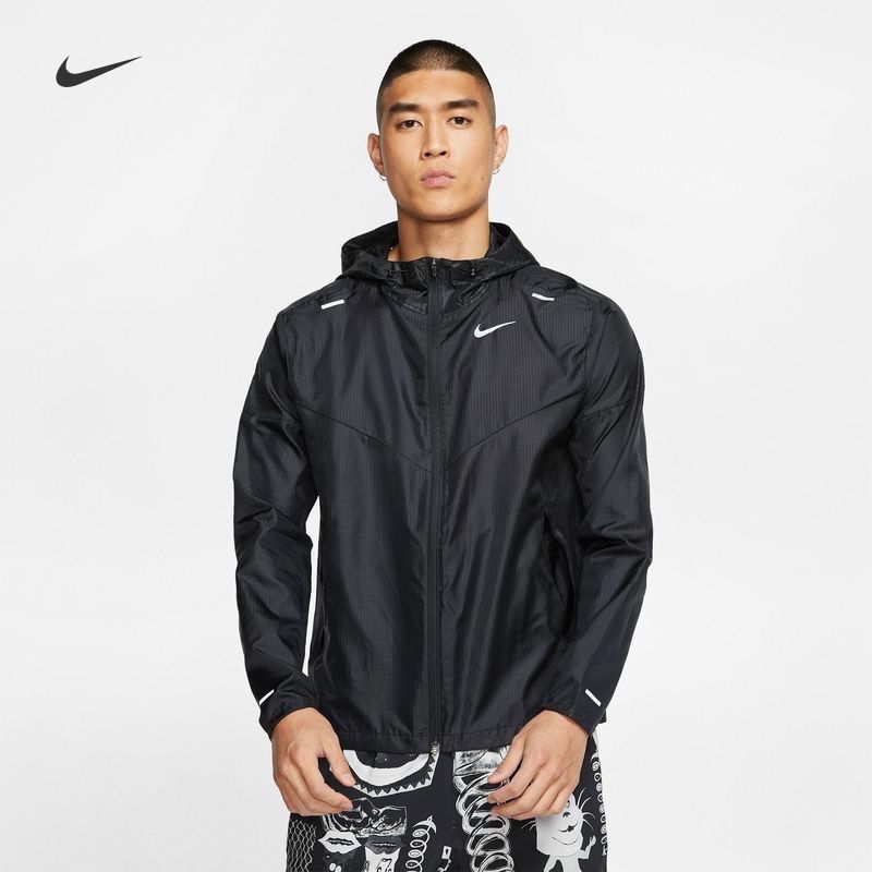 风行者外套男春秋款轻薄透气运动风衣情侣速干梭织拉链上衣防晒服