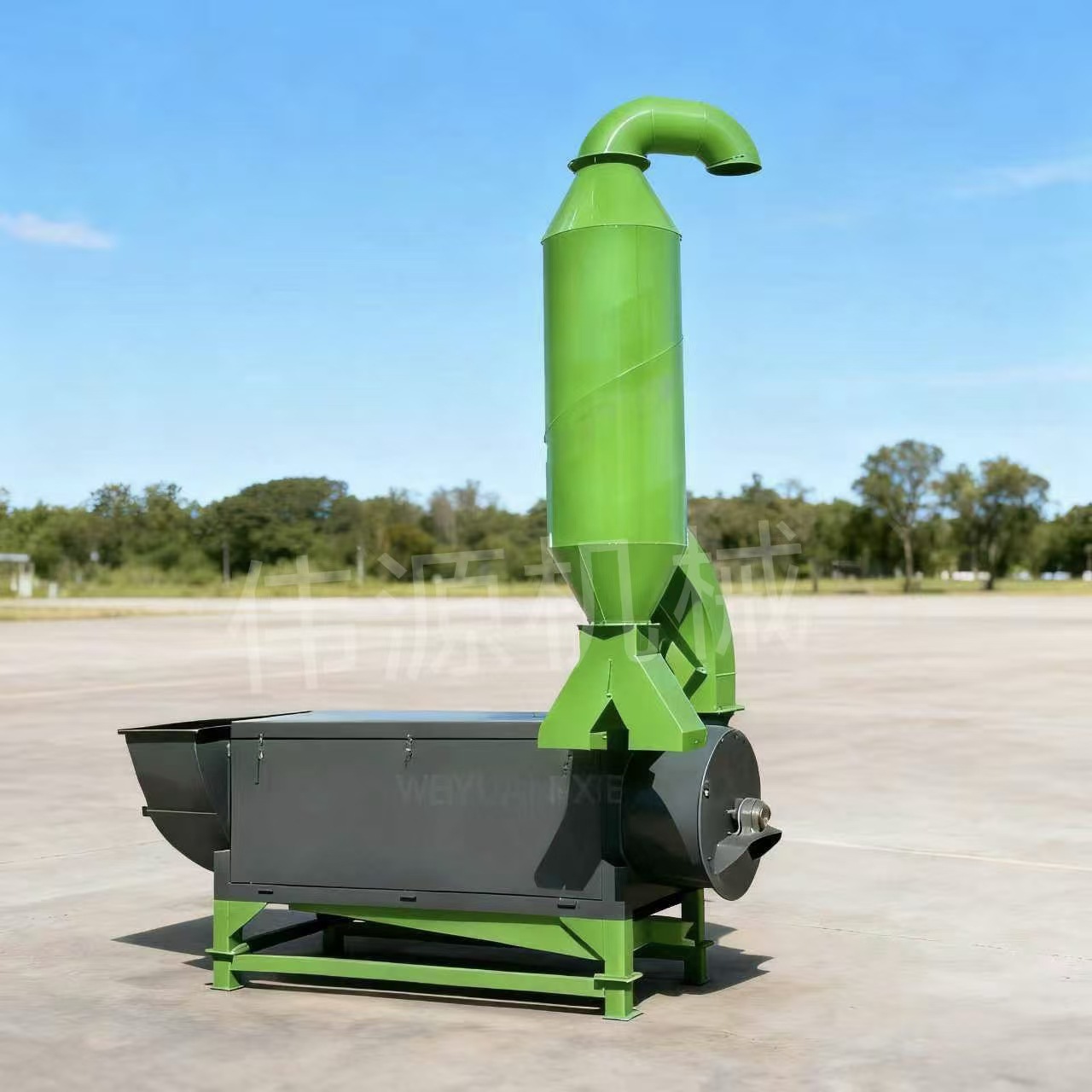 卧式风选桶式甩干机有效分离商标纸脱水率高操作简单动力强劲