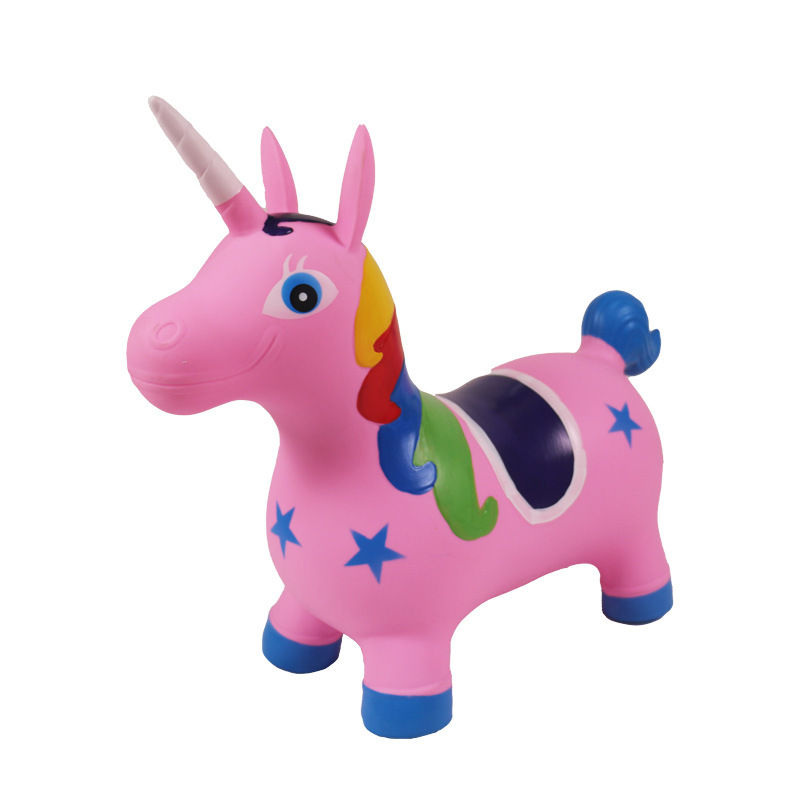 Painted Horse One-Horned Toy Children's Mount Horse