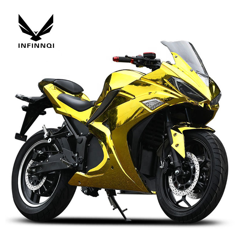 电动摩托车跑车r3电镀版电动跑车72v电摩成人电瓶车s款公路赛出口