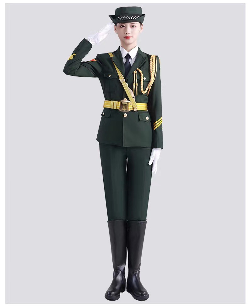 国旗班仪仗队服装学生升旗手礼服军乐队高校升旗仪式护卫队礼宾服