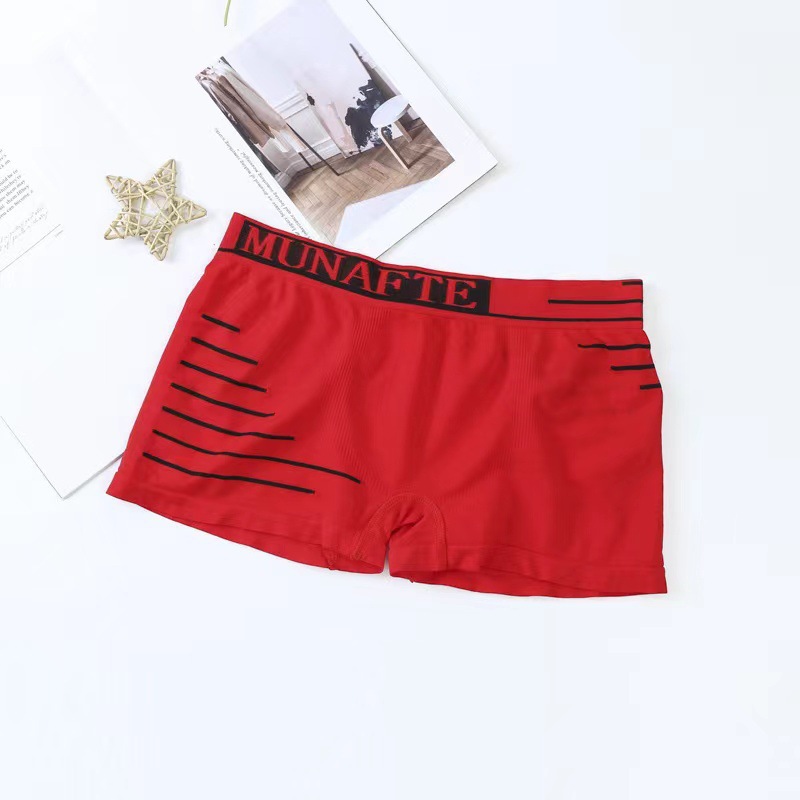 Cross-Border Underwear Men's Foreign Trade Japanese Mu Underwear Men's Comfortable Breathable Mid Waist Men's Briefs Boys