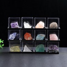 天然水晶石矿石摆件晶体宝石矿标儿童科普玩具矿物标本礼品批发