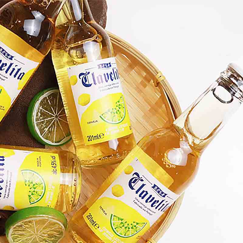 葡萄牙原装进口科腾/科滕清爽黄啤小瓶拉格啤酒201ml*24瓶装整箱