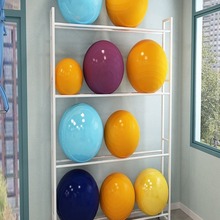 瑜伽球架瑜珈垫架波速球收纳整理架健身馆瑜伽房器材可移动置物架