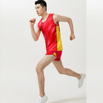 田径服女 男式运动服田径训练服体育生速干背心体考田径训练衣