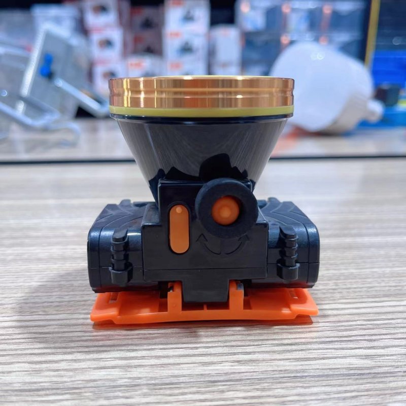 创亮者4680锂电池头灯100w双锂双开关电强光头灯户外照明充电头灯