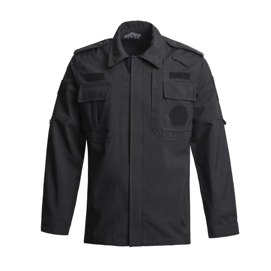 511速干保安物业春秋服抓绒 511作训服弹力套装保安服-阿里巴巴